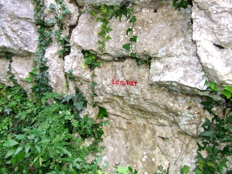 la voie l'Aoutat (5c)