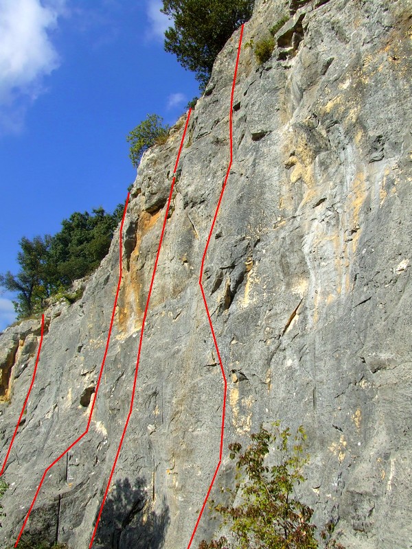 escalade chateauneuf secteur carrière
