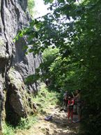 Falaise des forges du Boulou dordogne